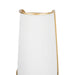 Varaluz - 364W02MWFG - Two Light Wall Sconce - Coco - Matte White/French Gold