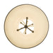 Varaluz - 364F09MWFG - Nine Light Foyer Pendant - Coco - Matte White/French Gold