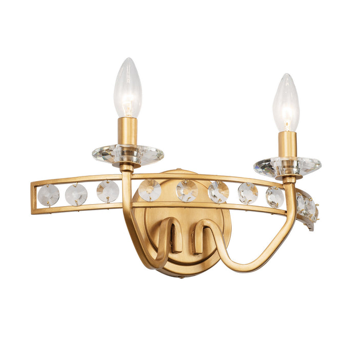 Varaluz - 363B02AG - Two Light Bath - Monroe - Antique Gold