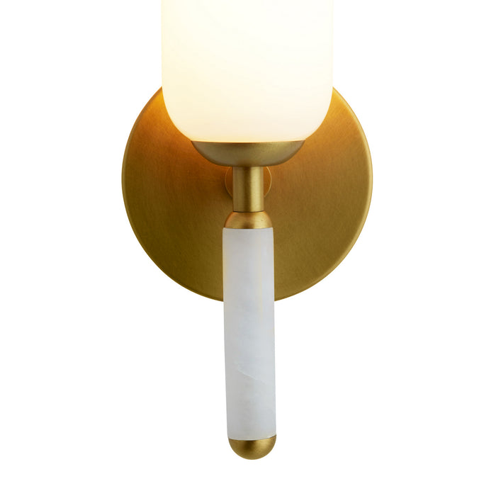 Arteriors - 49111 - One Light Wall Sconce - Norwalk - Opal