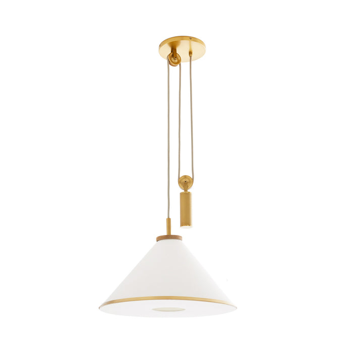 Arteriors - 49788 - One Light Pendant - Norfolk - White