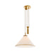 Arteriors - 49788 - One Light Pendant - Norfolk - White