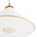 Arteriors - 49788 - One Light Pendant - Norfolk - White