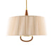 Arteriors - 49789 - Six Light Pendant - Middlebury - Natural