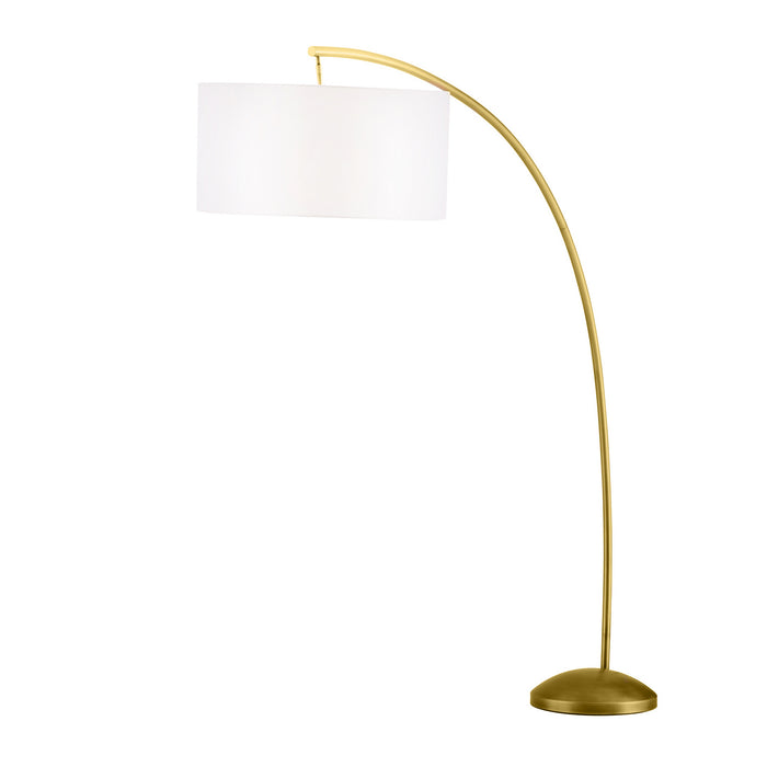 Arteriors - 79843 - One Light Floor Lamp - Naples - Antique Brass