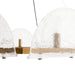 Arteriors - 84065 - Nine Light Chandelier - Mendez - Smoke Luster