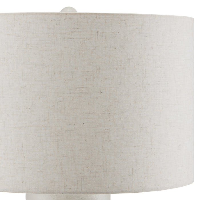 Currey and Company - 6000-0794 - One Light Table Lamp - Linz - White