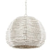 Currey and Company - 9000-0864 - One Light Pendant - Octavia - White/Whitewash