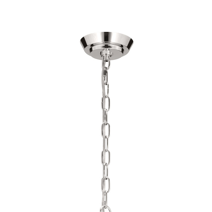 Kichler - 52480PN - Six Light Chandelier - Truby - Polished Nickel