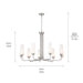 Kichler - 52481PN - Nine Light Chandelier - Truby - Polished Nickel