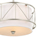 Kichler - 52074SN - Three Light Pendant/Semi Flush - Birkleigh - Satin Nickel