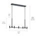 Kichler - 52425BK - Five Light Linear Chandelier - Torvee - Black