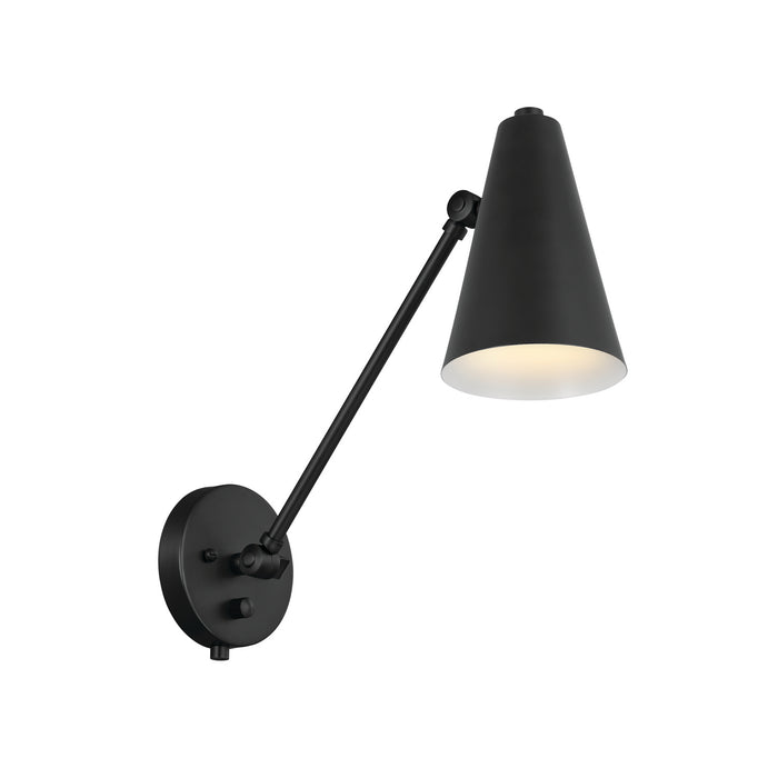 Kichler - 52485BKB - One Light Wall Sconce - Sylvia - Black