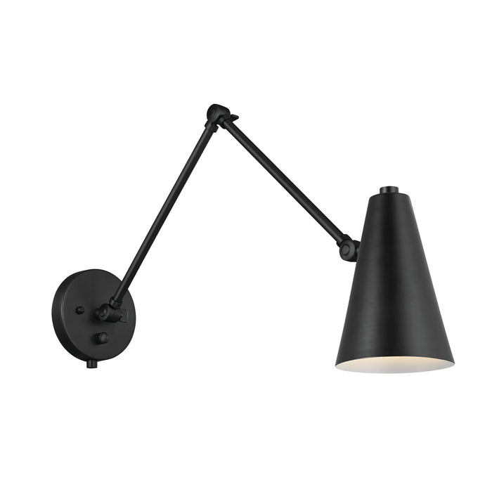 Kichler - 52486BKB - One Light Wall Sconce - Sylvia - Black