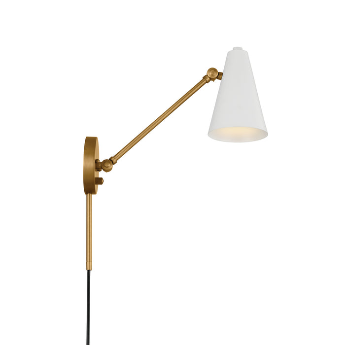 Kichler - 52485NBRW - One Light Wall Sconce - Sylvia - Natural Brass