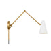 Kichler - 52486NBRW - One Light Wall Sconce - Sylvia - Natural Brass