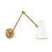 Kichler - 52486NBRW - One Light Wall Sconce - Sylvia - Natural Brass