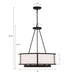 Crystorama - BRY-8006-BF - Six Light Chandelier - Bryant - Black Forged