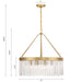 Crystorama - EMO-5406-MG - Eight Light Chandelier - Emory - Modern Gold