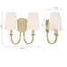 Crystorama - PAY-922-VG - Two Light Wall Sconce - Payton - Vibrant Gold