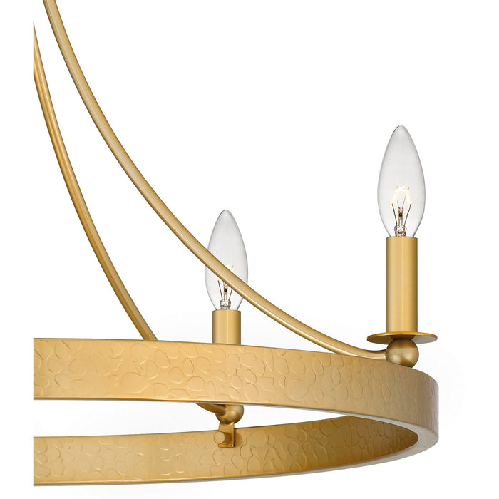 Quoizel - APN5026LG - Five Light Chandelier - Aspyn - Light Gold