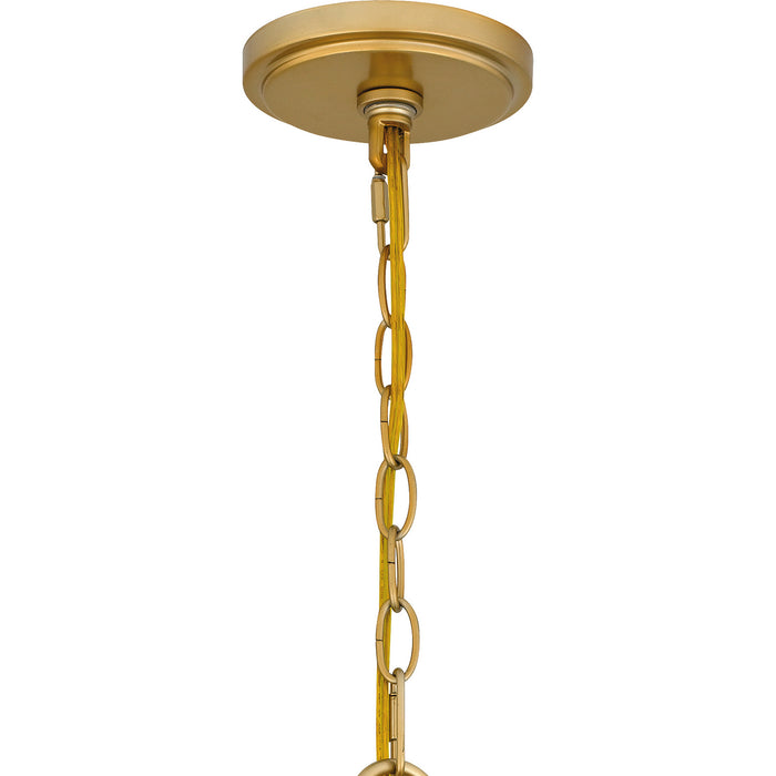 Quoizel - APN5026LG - Five Light Chandelier - Aspyn - Light Gold