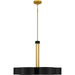 Quoizel - BSM5028MBK - Six Light Chandelier - Balsam - Matte Black