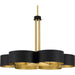 Quoizel - BSM5028MBK - Six Light Chandelier - Balsam - Matte Black