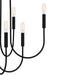 Quoizel - CBR5028K - Eight Light Chandelier - Cabry - Mystic Black