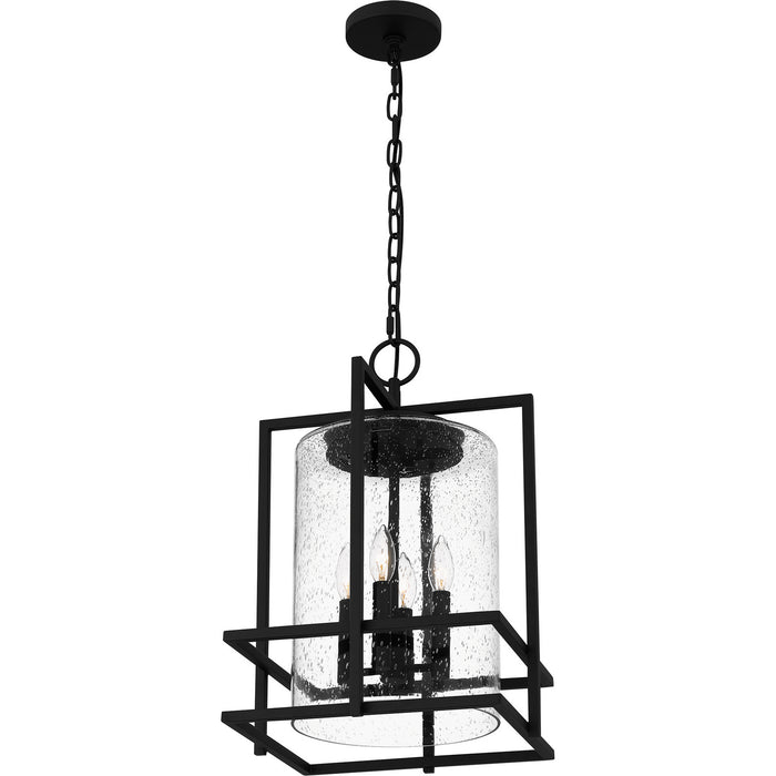 Quoizel - DMN1514EK - Four Light Pendant - Damien - Earth Black