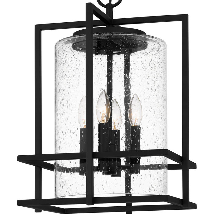 Quoizel - DMN1514EK - Four Light Pendant - Damien - Earth Black