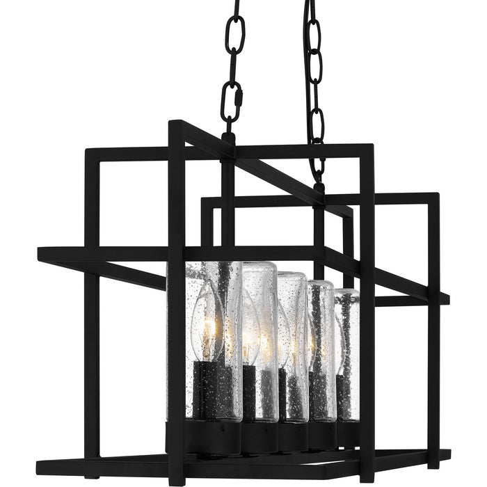 Quoizel - DMN537EK - Five Light Island Chandelier - Damien - Earth Black