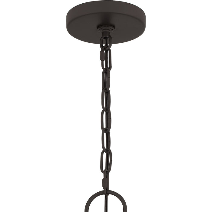 Quoizel - DUP2816OZ - Four Light Pendant - Dupont - Old Bronze