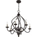 Quoizel - DUP5025OZ - Six Light Chandelier - Dupont - Old Bronze