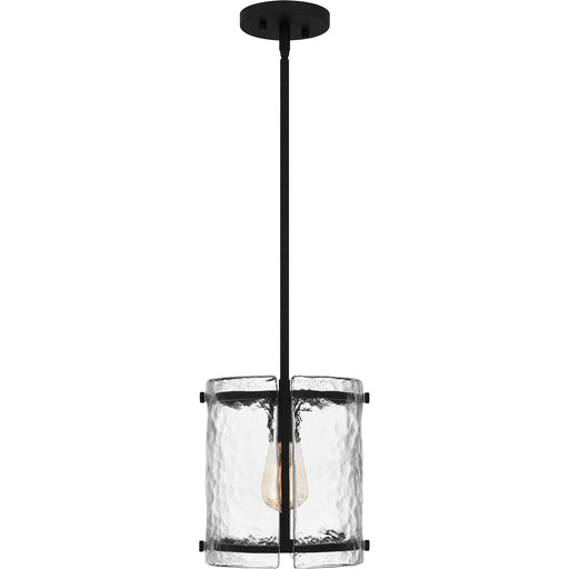 Quoizel - FTS1509EK - One Light Mini Pendant - Fortress - Earth Black