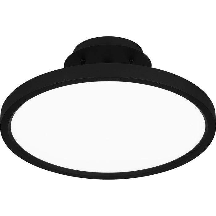 Quoizel - OST1815EK - LED Semi Flush Mount - Outskirts - Earth Black