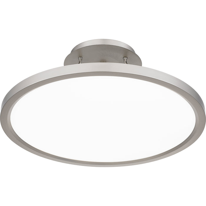 Quoizel - OST1820BN - LED Semi Flush Mount - Outskirts - Brushed Nickel