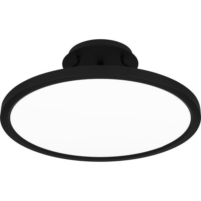 Quoizel - OST1820EK - LED Semi Flush Mount - Outskirts - Earth Black