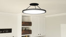 Quoizel - OST1820EK - LED Semi Flush Mount - Outskirts - Earth Black