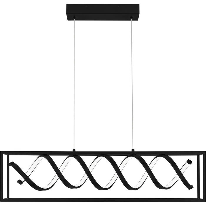 Quoizel - PCARN132MBK - LED Island Chandelier - Amaranth - Matte Black