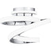 Quoizel - PCAVI1713C - LED Semi Flush Mount - Aviva - Polished Chrome