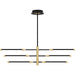 Quoizel - PCAZA340MBK - LED Island Chandelier - Azalea - Matte Black