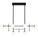 Quoizel - PCBRE839MBK - LED Island Chandelier - Blaire - Matte Black