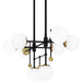 Quoizel - PCBRE839MBK - LED Island Chandelier - Blaire - Matte Black