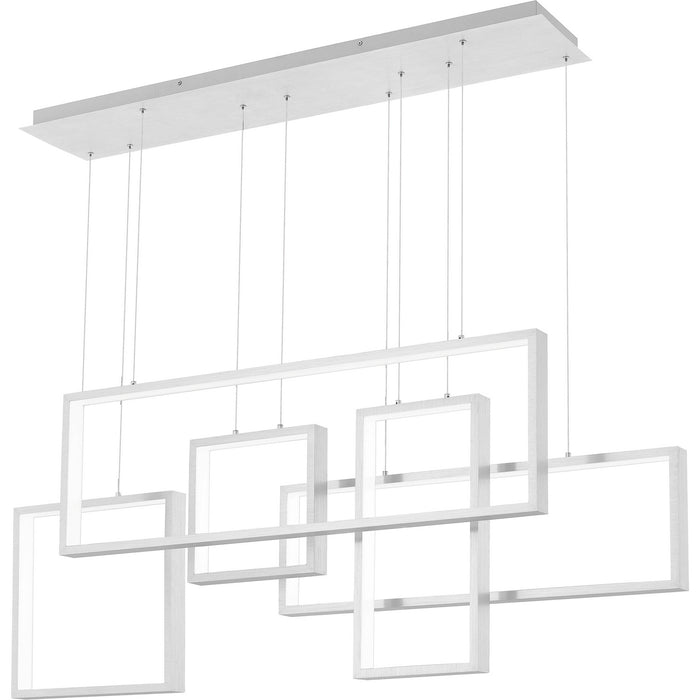 Quoizel - PCCV157BRA - LED Island Chandelier - Canvas - Brushed Aluminum