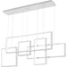 Quoizel - PCCV157BRA - LED Island Chandelier - Canvas - Brushed Aluminum