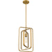 Quoizel - PCDPR1510BWS - One Light Mini Pendant - Dupree - Brushed Weathered Brass