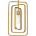 Quoizel - PCDPR1510BWS - One Light Mini Pendant - Dupree - Brushed Weathered Brass