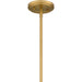 Quoizel - PCDPR1510BWS - One Light Mini Pendant - Dupree - Brushed Weathered Brass