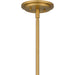 Quoizel - PCDPR534BWS - Five Light Island Chandelier - Dupree - Brushed Weathered Brass